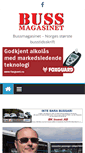 Mobile Screenshot of bussmagasinet.no